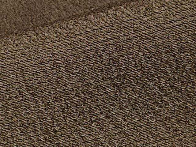 平和屋着物＊夏物 小紋 絽縮緬 横段文 正絹 逸品 CABF2452tx