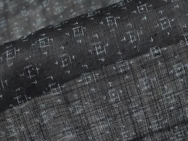 平和屋着物＊夏物 重要無形文化財 本場宮古上布 苧麻 逸品 CABF2454tx