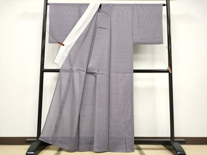 平和屋着物＊夏物 色無地 変わり絽 半色 正絹 逸品 CABF2464tx