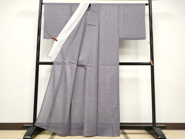 平和屋着物＊夏物 色無地 変わり絽 半色 正絹 逸品 CABF2464tx