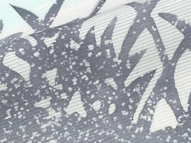 平和屋着物＊夏物 訪問着 絽 遠山草木シルエット 暈し染め 正絹 逸品 CABF2473tx