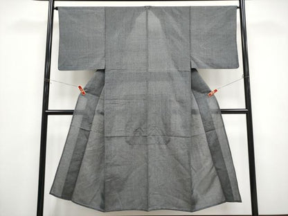 平和屋着物＊夏物 男性 紗紬 霞文 正絹 逸品 CABF2478tx