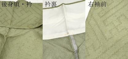 平和屋着物＊夏物 紗紬 紗綾形紋紗 正絹 逸品 未使用 CABF2482tx