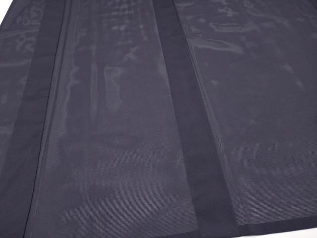 平和屋着物＊夏物 色無地 絽 黒紅色 洗える着物 未使用 CABF2502tx