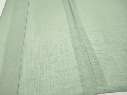 平和屋着物＊夏物 色無地 紗 裏葉柳色 洗える着物 CABF2506tx