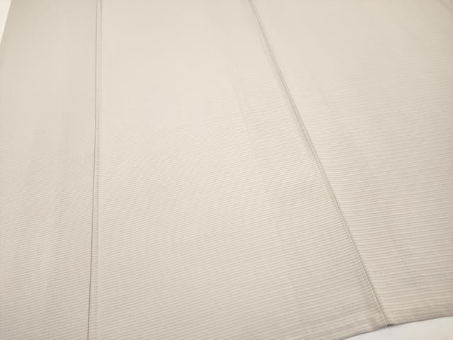 平和屋着物＊夏物 色無地 絽 灰桜色 反端付き 正絹 逸品 CABF2511tx