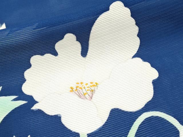 平和屋着物＊夏物 訪問着 絽 草花文 正絹 逸品 未使用 CABF2523tx