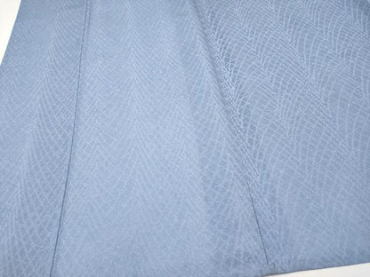 平和屋着物＊夏物 色無地 草木紋紗 藤色 正絹 逸品 CABF2622tx