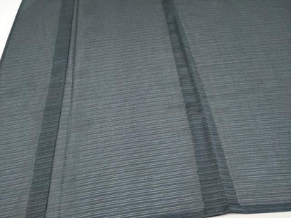 平和屋着物＊夏物 色無地 変わり絽縮緬 羊羹色 正絹 逸品 未使用 CABF2627tx