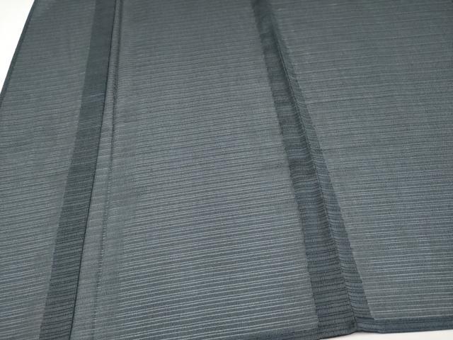 平和屋着物＊夏物 色無地 変わり絽縮緬 羊羹色 正絹 逸品 未使用 CABF2627tx