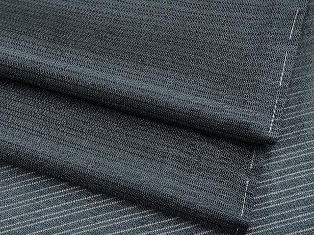 平和屋着物＊夏物 色無地 変わり絽縮緬 羊羹色 正絹 逸品 未使用 CABF2627tx