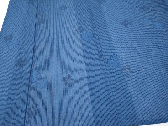 平和屋着物＊夏物　小紋　紗　舞蝶文　洗える着物　AABD4569jd 平和屋着物＊夏物 小紋 紗 草花文 洗える着物 未使用 AABD8973jd