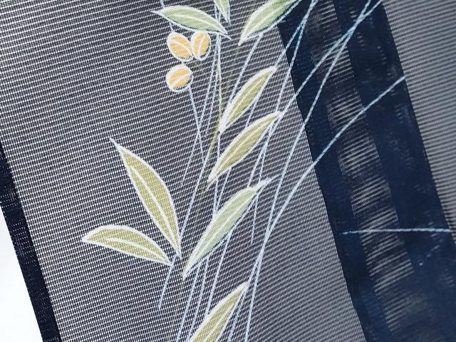 平和屋着物＊夏物 訪問着 絽 草花文 金彩 洗える着物 未使用 CABF2650tx