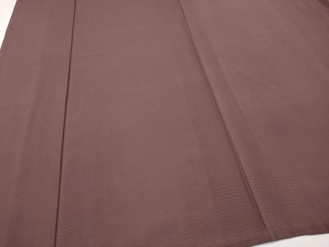平和屋着物＊夏物 色無地 絽 紅檜皮色 正絹 逸品 CABF2659tx