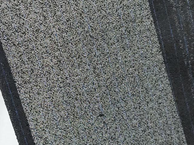 平和屋着物＊夏物 男性 紗紬 縞 正絹 逸品 CABF2687tx