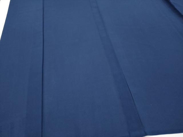 平和屋着物＊夏物 色無地 紗 青藍色 正絹 逸品 CABF2691tx