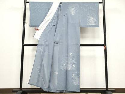 平和屋着物＊夏物 訪問着 絽 蛍 銀彩 正絹 逸品 CABF2698tx