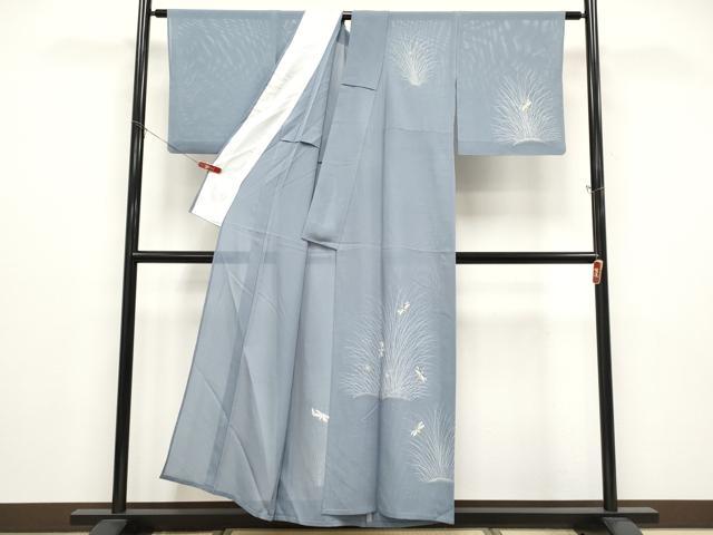 平和屋着物＊夏物 訪問着 絽 蛍 銀彩 正絹 逸品 CABF2698tx