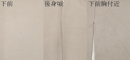 平和屋着物＊夏物　訪問着　絽　萩文　暈し染め　銀彩　正絹　逸品　CABF2699tx