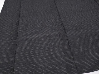 平和屋着物＊夏物 男性 お召 横段文 正絹 逸品 CABF2700tx
