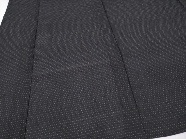 平和屋着物＊夏物 男性 お召 横段文 正絹 逸品 CABF2700tx