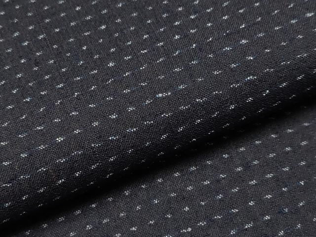 平和屋着物＊夏物 男性 お召 横段文 正絹 逸品 CABF2700tx