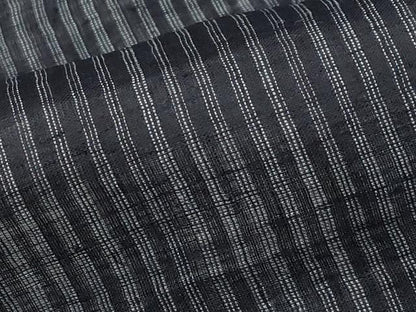 平和屋着物＊夏物 男性 上布 縞 麻 逸品 CABF2702tx