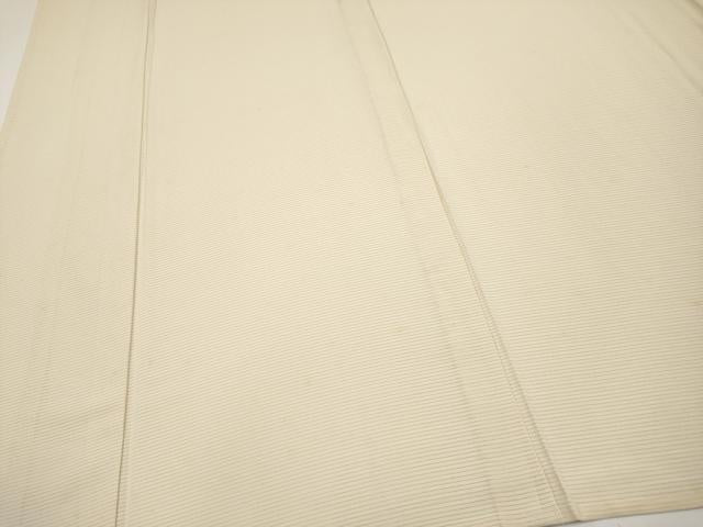 平和屋着物＊夏物 色無地 絽 丁子色 正絹 逸品 CABF2707tx