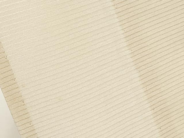 平和屋着物＊夏物 色無地 絽 丁子色 正絹 逸品 CABF2707tx