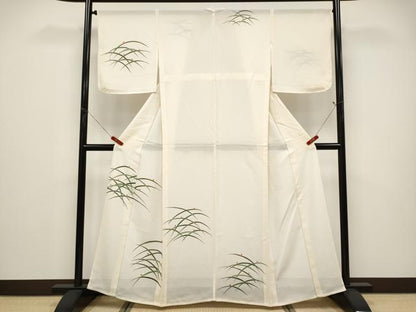 平和屋着物＊夏物 訪問着 絽 露芝文 正絹 逸品 CABF2708tx