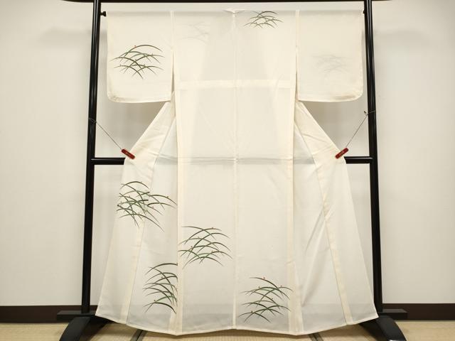 平和屋着物＊夏物 訪問着 絽 露芝文 正絹 逸品 CABF2708tx