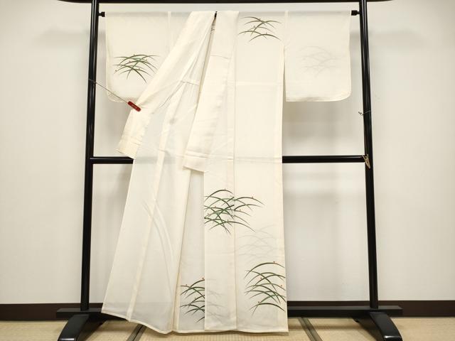 平和屋着物＊夏物 訪問着 絽 露芝文 正絹 逸品 CABF2708tx