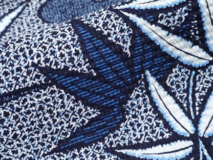 平和屋着物∴夏物 浴衣 笹竹文 リップル生地 綿 逸品 CABF2711tx