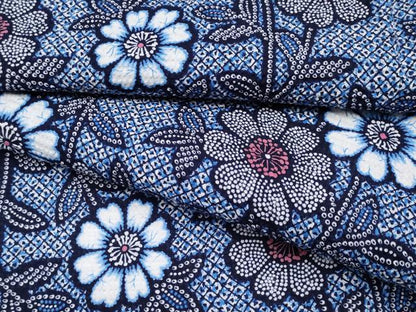 平和屋着物∴夏物 浴衣 枝菊文 リップル生地 綿 逸品 CABF2718tx