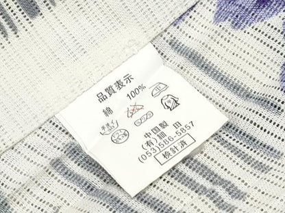 平和屋着物∴夏物 浴衣 綿絽 牡丹 綿 逸品 CABF2721tx