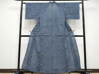 平和屋着物∴夏物 浴衣 綿紅梅 花間道 綿 逸品 CABF2724tx