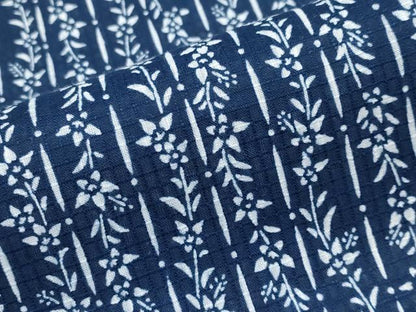 平和屋着物∴夏物 浴衣 綿紅梅 花間道 綿 逸品 CABF2724tx