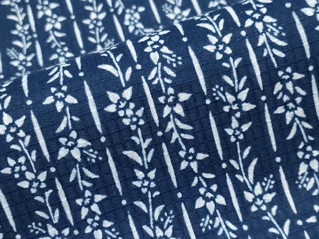 平和屋着物∴夏物 浴衣 綿紅梅 花間道 綿 逸品 CABF2724tx