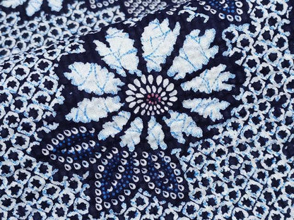 平和屋着物∴夏物 浴衣 枝菊文 リップル生地 綿 逸品 CABF2727tx