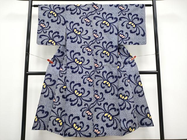 平和屋着物∴夏物　浴衣　乱菊　リップル生地　綿　逸品　CABD2771ng 平和屋着物∴夏物 浴衣 乱菊 リップル生地 綿 逸品 CABF2728tx