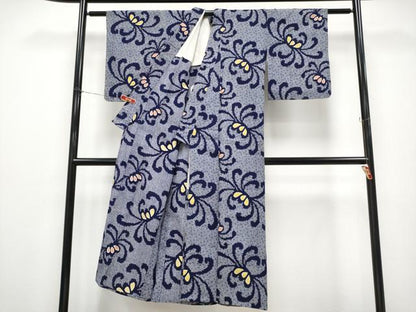 平和屋着物∴夏物 浴衣 乱菊 リップル生地 綿 逸品 CABF2728tx