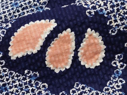 平和屋着物∴夏物 浴衣 乱菊 リップル生地 綿 逸品 CABF2728tx