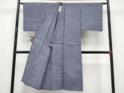 平和屋着物∴夏物 男性 浴衣 横段文 リップル生地 綿 逸品 CABF2737tx