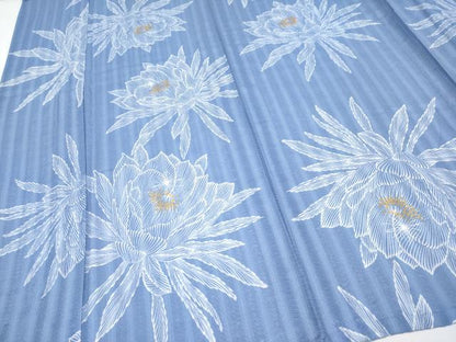 平和屋着物∴夏物 こむさでもーど・COMME CA DU MODE 浴衣 舞花文 日本製 綿 逸品 CABF2742tx