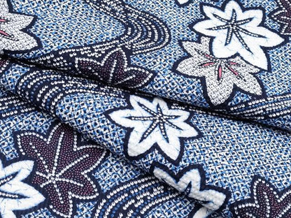 平和屋着物∴夏物 浴衣 竜田川 リップル生地 綿 逸品 CABF2768tx