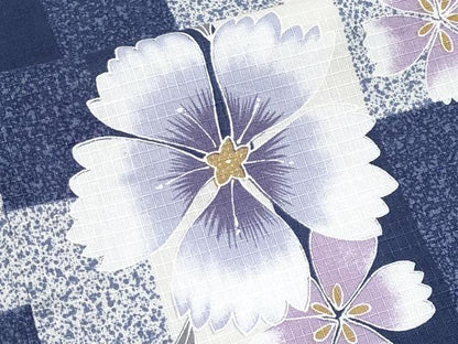平和屋着物∴夏物 浴衣 綿紅梅 舞花文 綿 逸品 CABF2769tx