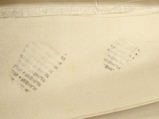 平和屋着物◎西陣 六通柄袋帯 蜀江正倉院花文 金糸 正絹 逸品 未仕立て CABF2860ze