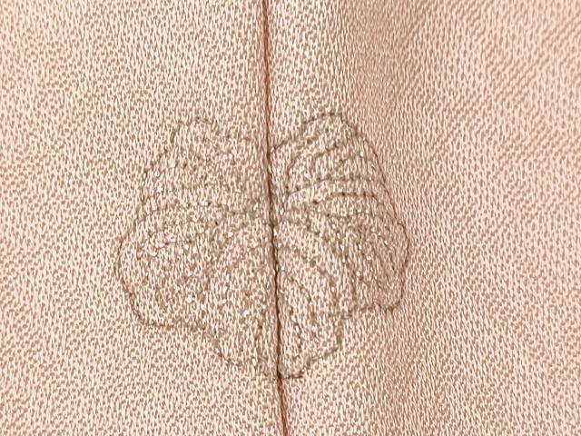 平和屋着物■訪問着 刺繍 立波飛鶴文 暈し染め 正絹 逸品 CABF2884ze