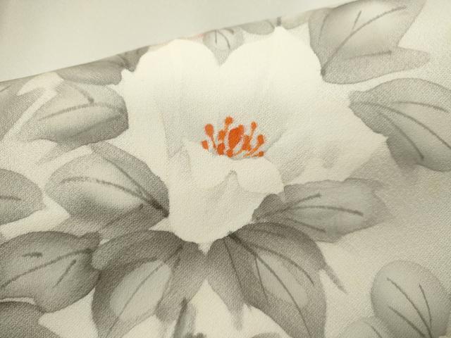 平和屋着物■訪問着 手描き 枝花文 暈し染め 正絹 逸品 CABF2887ze