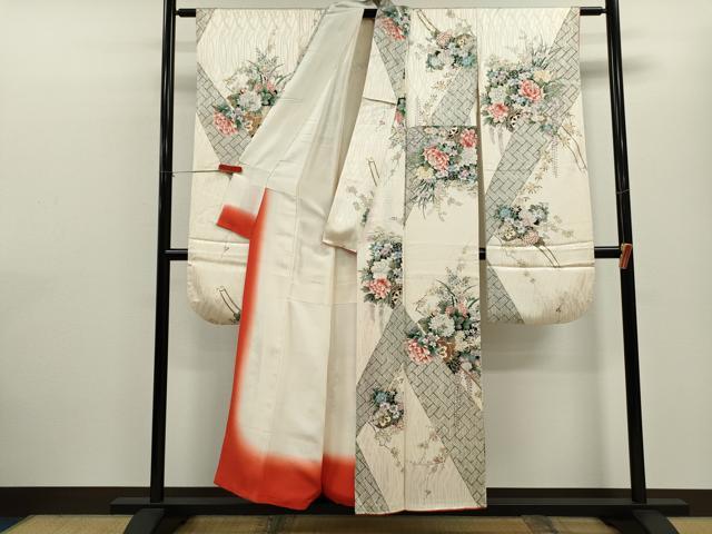 平和屋着物■豪華振袖　花車文　金彩　正絹　逸品　CABF2895ze